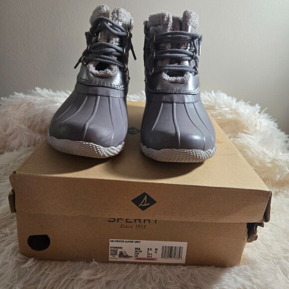 Saltwater Alpine Metallic Duck Boots - Picture 12 of 13